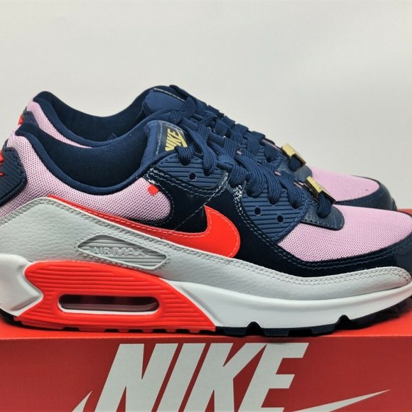 Nike Air Max 90 Cuban Link Obsidian Pink CZ8099-10 - Picture 1 of 7